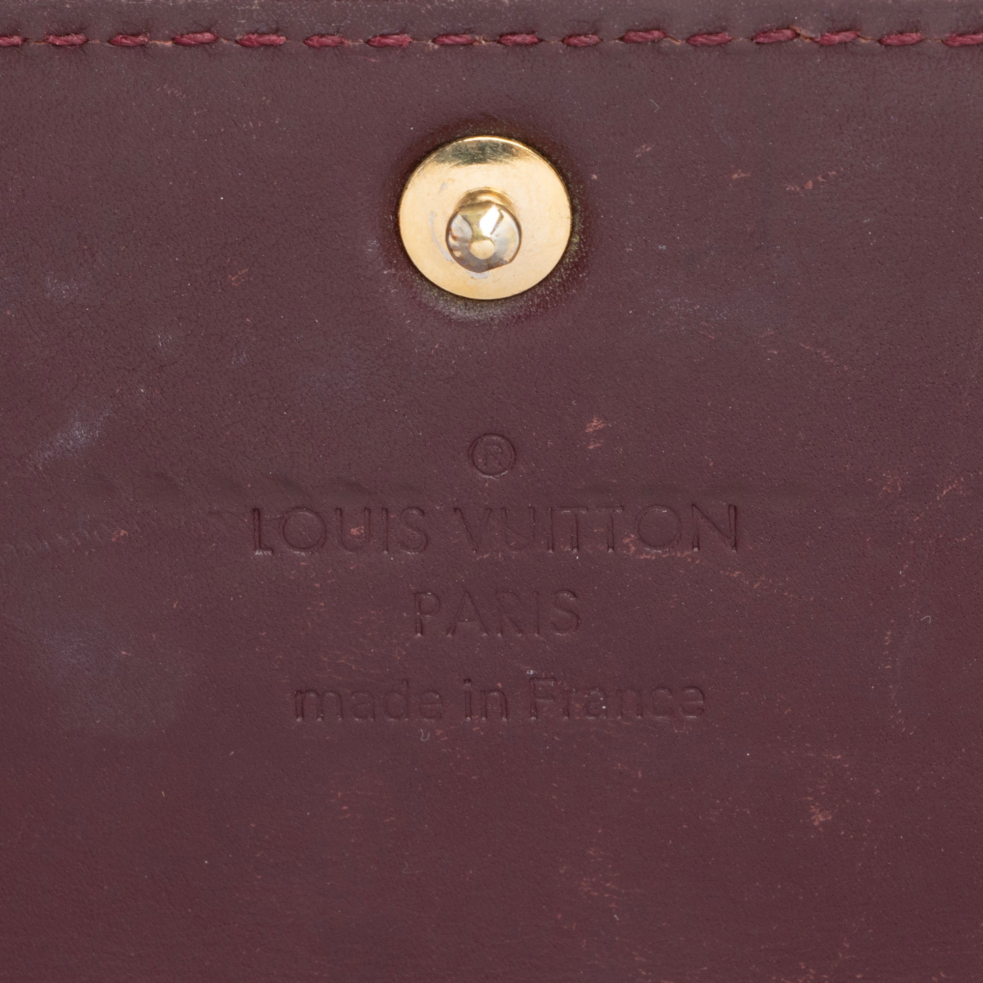 Louis Vuitton Monogram Vernis Sarah Wallet