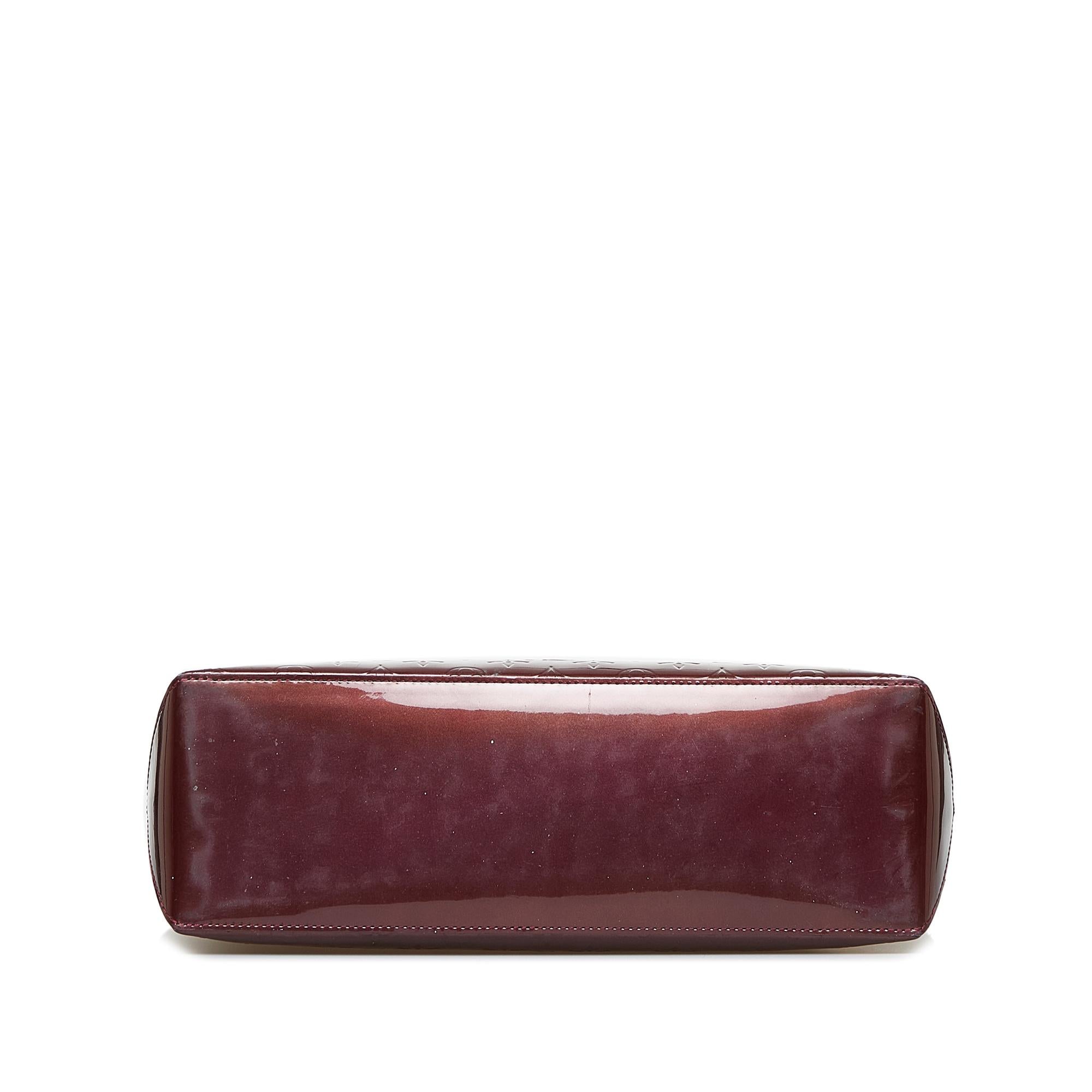 Louis Vuitton Monogram Vernis Wilshire MM (SHG-zreLC0)