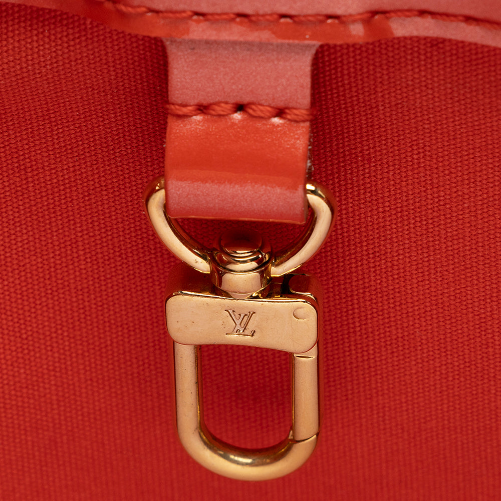 Louis Vuitton Monogram Vernis Wilshire PM Satchel (SHF-21150)