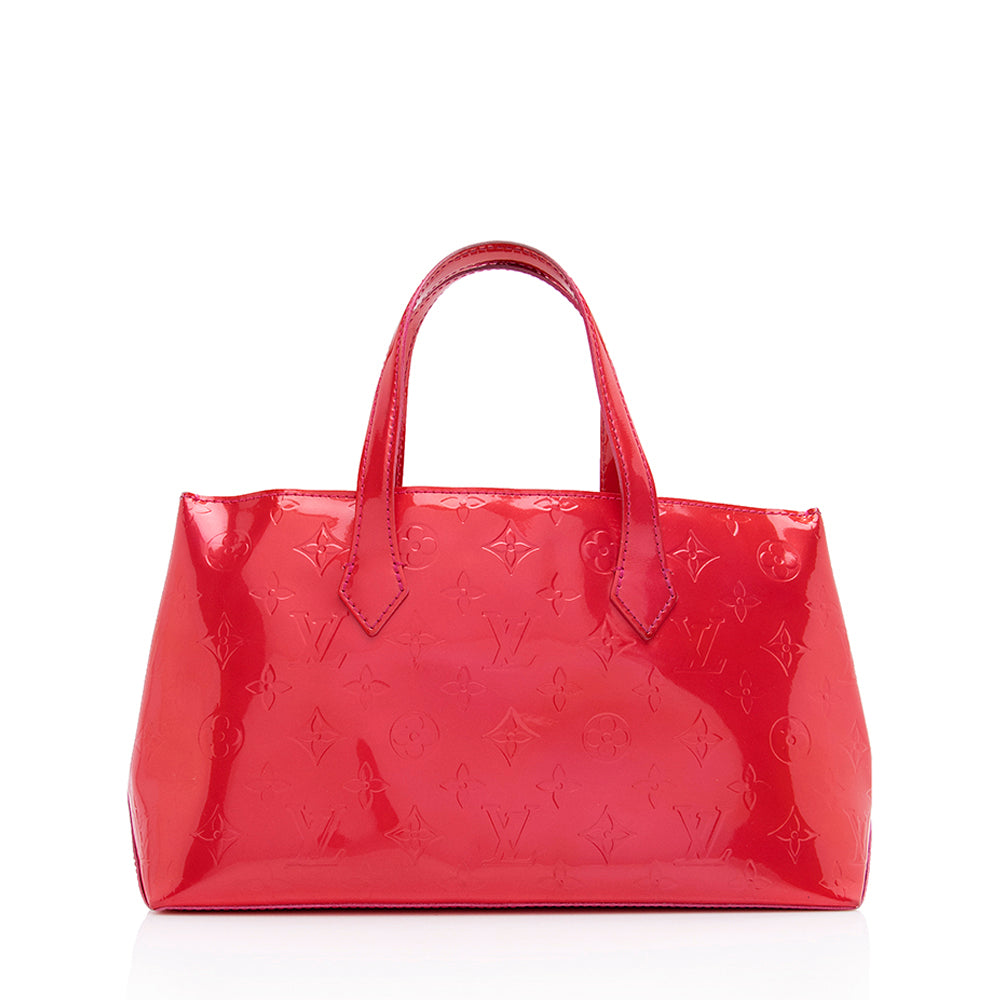 Louis Vuitton Monogram Vernis Wilshire PM Tote - FINAL SALE (SHF-18749)