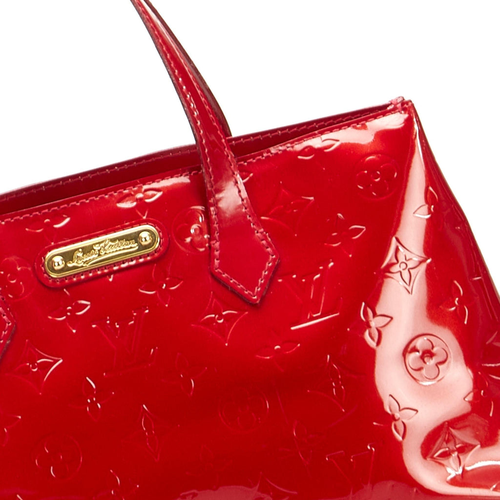 Louis Vuitton Monogram Vernis Wilshire PM (SHG-TRYAiY)