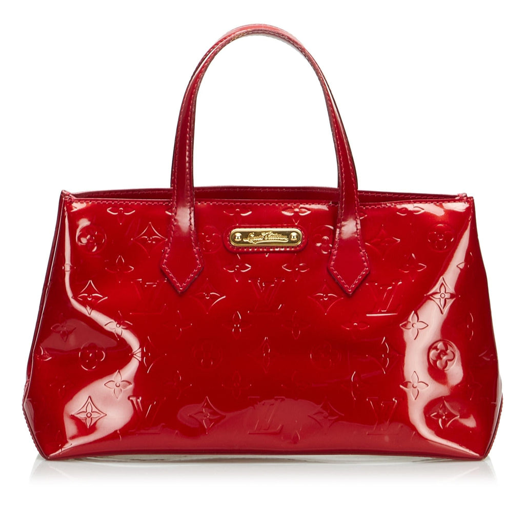 Louis Vuitton Monogram Vernis Wilshire PM (SHG-TRYAiY)