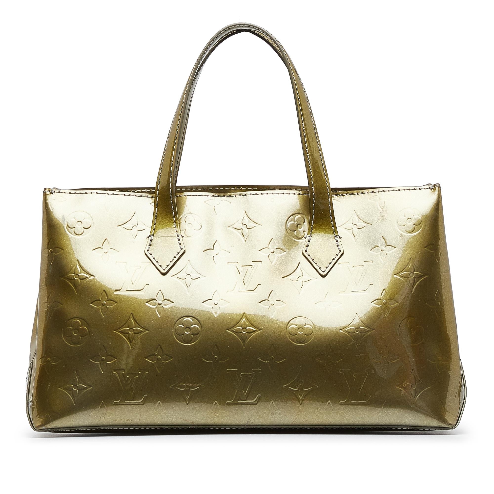 Louis Vuitton Monogram Vernis Wilshire PM (SHG-2VfbXt)