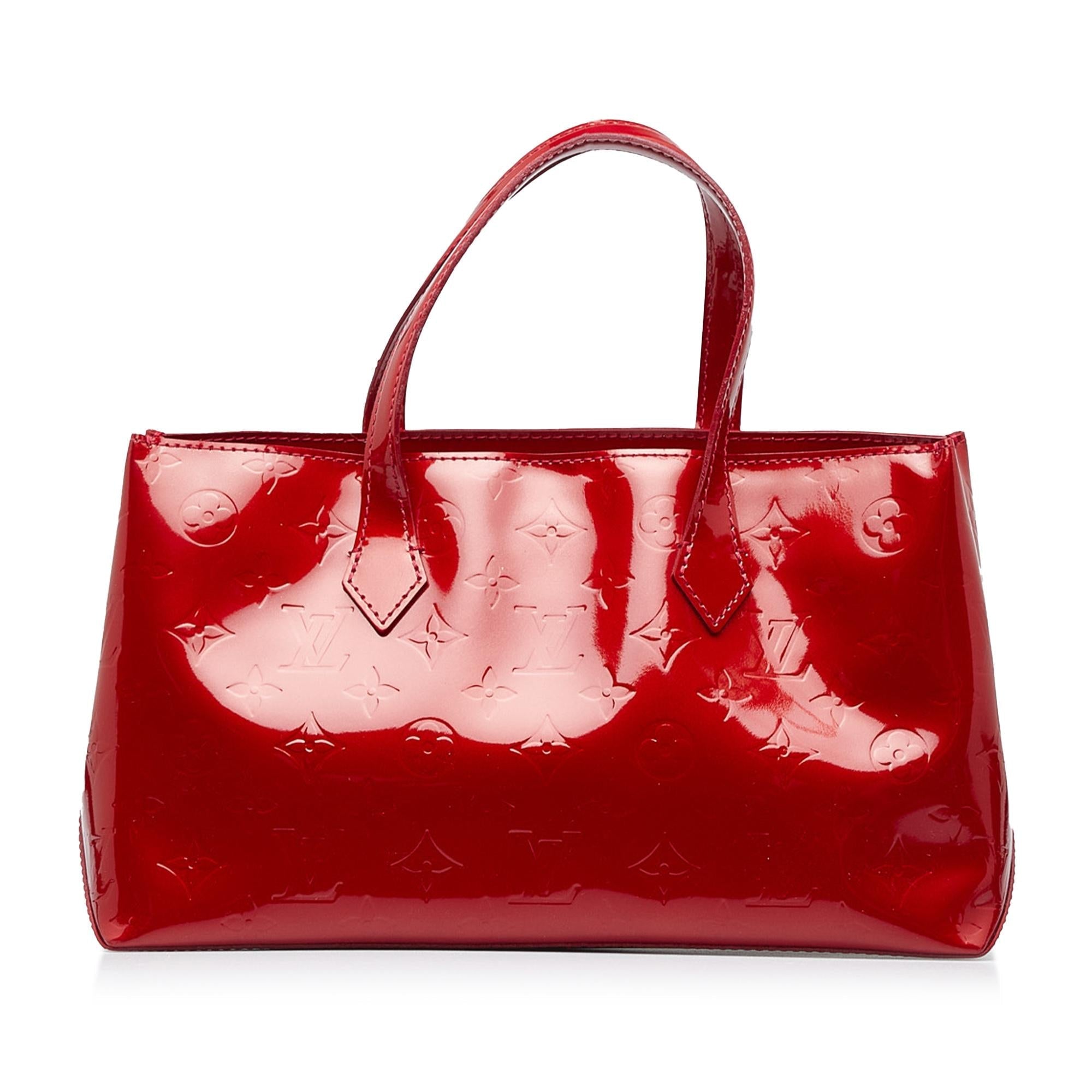 Louis Vuitton Monogram Vernis Wilshire PM (SHG-lViPnZ)