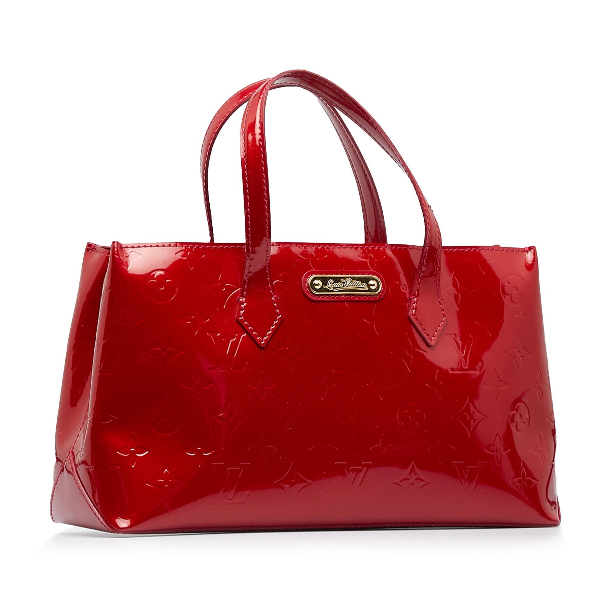 Louis Vuitton Monogram Vernis Wilshire PM (SHG-lViPnZ)