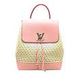 Louis Vuitton Perforated Lockme Backpack (SHG-XHSrvG)