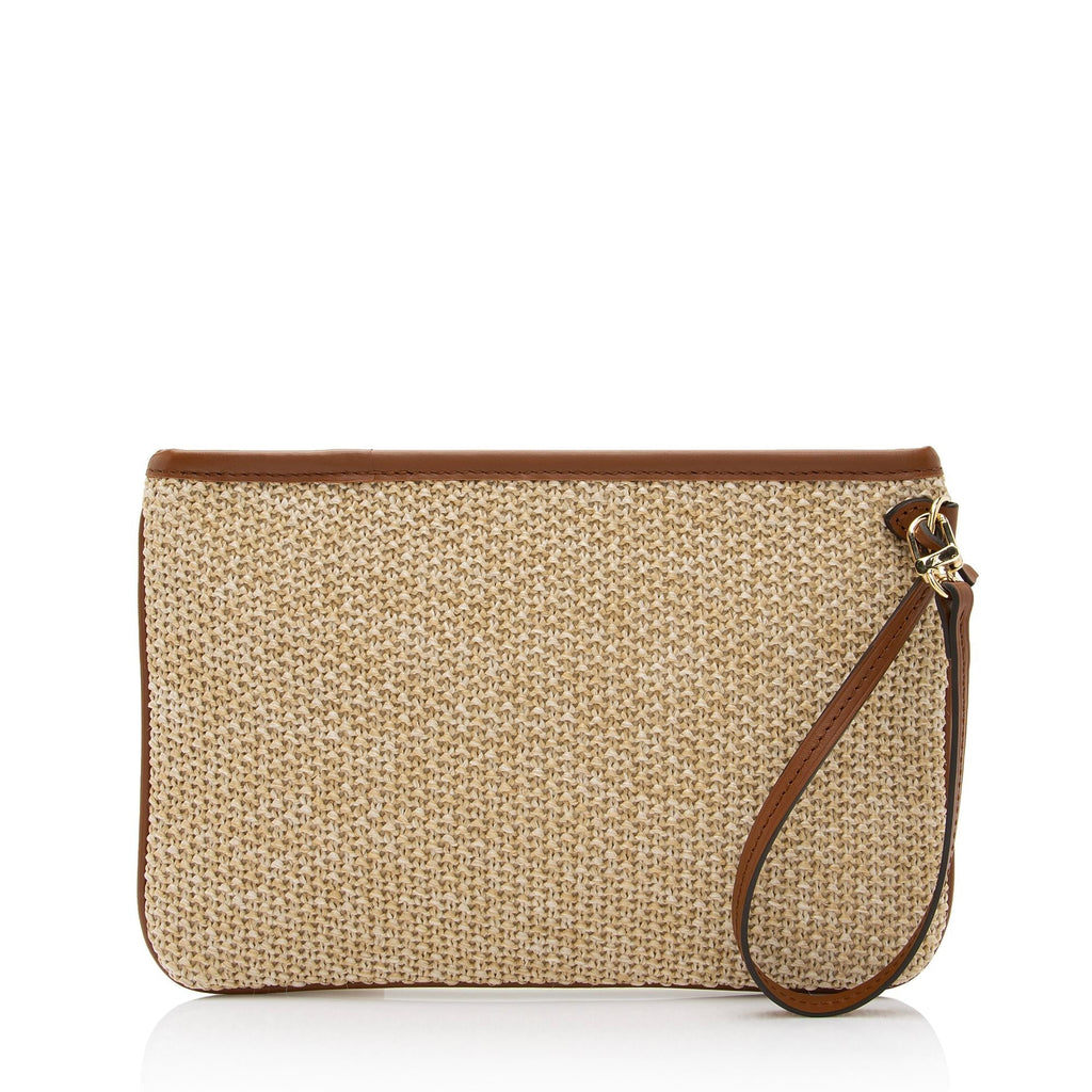 Louis Vuitton Raffia Pochette (SHF-Emz8og)