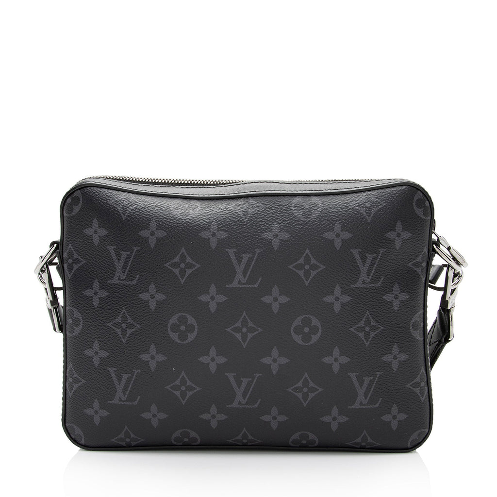 Louis Vuitton Reverse Monogram Eclipse Trio Messenger Bag (SHF-aOjc2U)