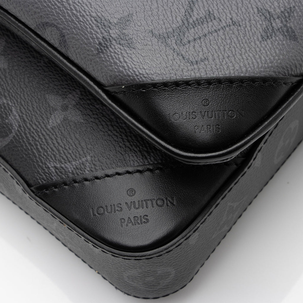 Louis Vuitton Reverse Monogram Eclipse Trio Messenger Bag (SHF-aOjc2U)