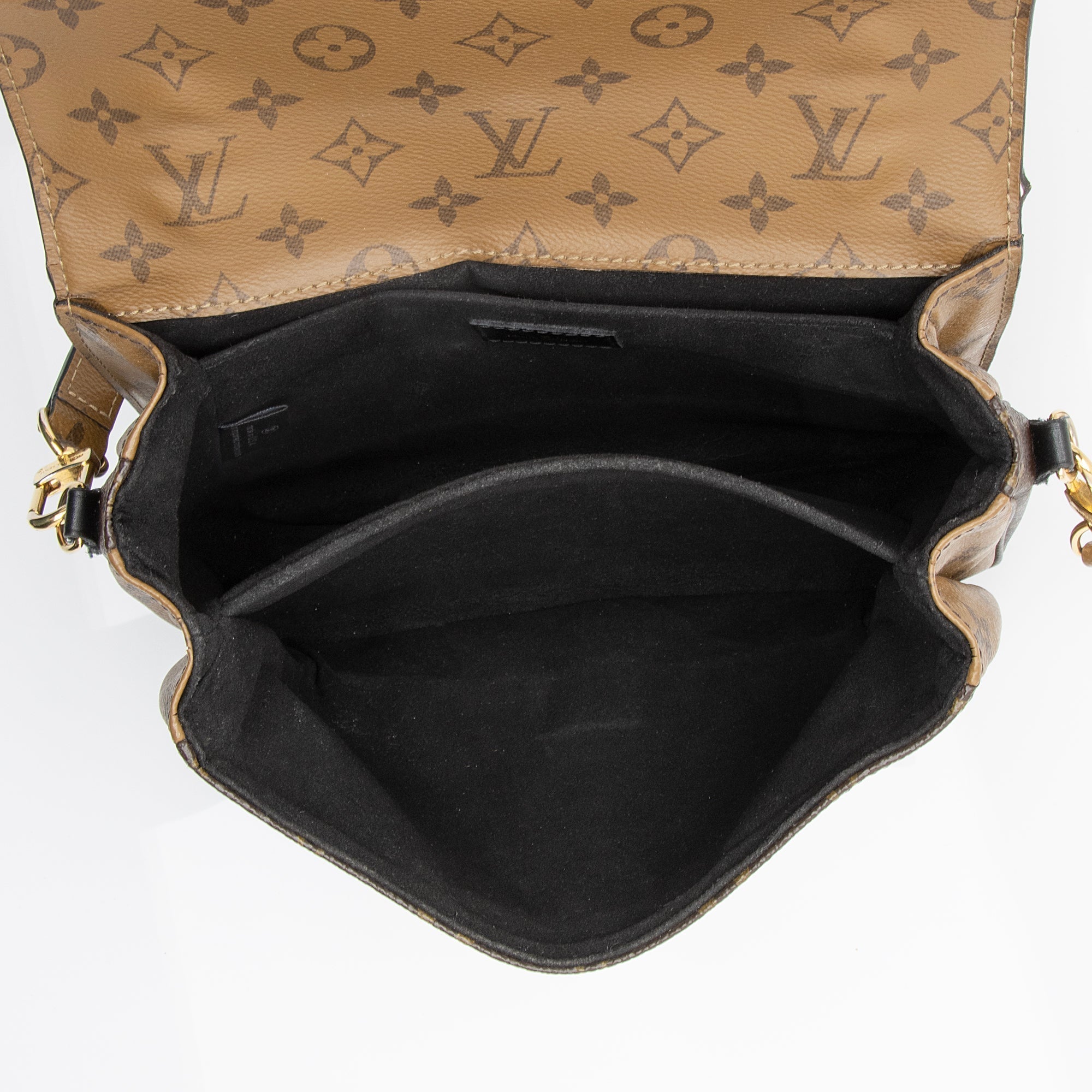 Louis Vuitton Reverse Monogram Pochette Metis Shoulder Bag (SHF-23447)