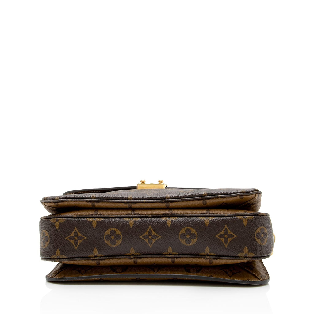Louis Vuitton Reverse Monogram Pochette Metis Shoulder Bag (SHF-v7Wb70)
