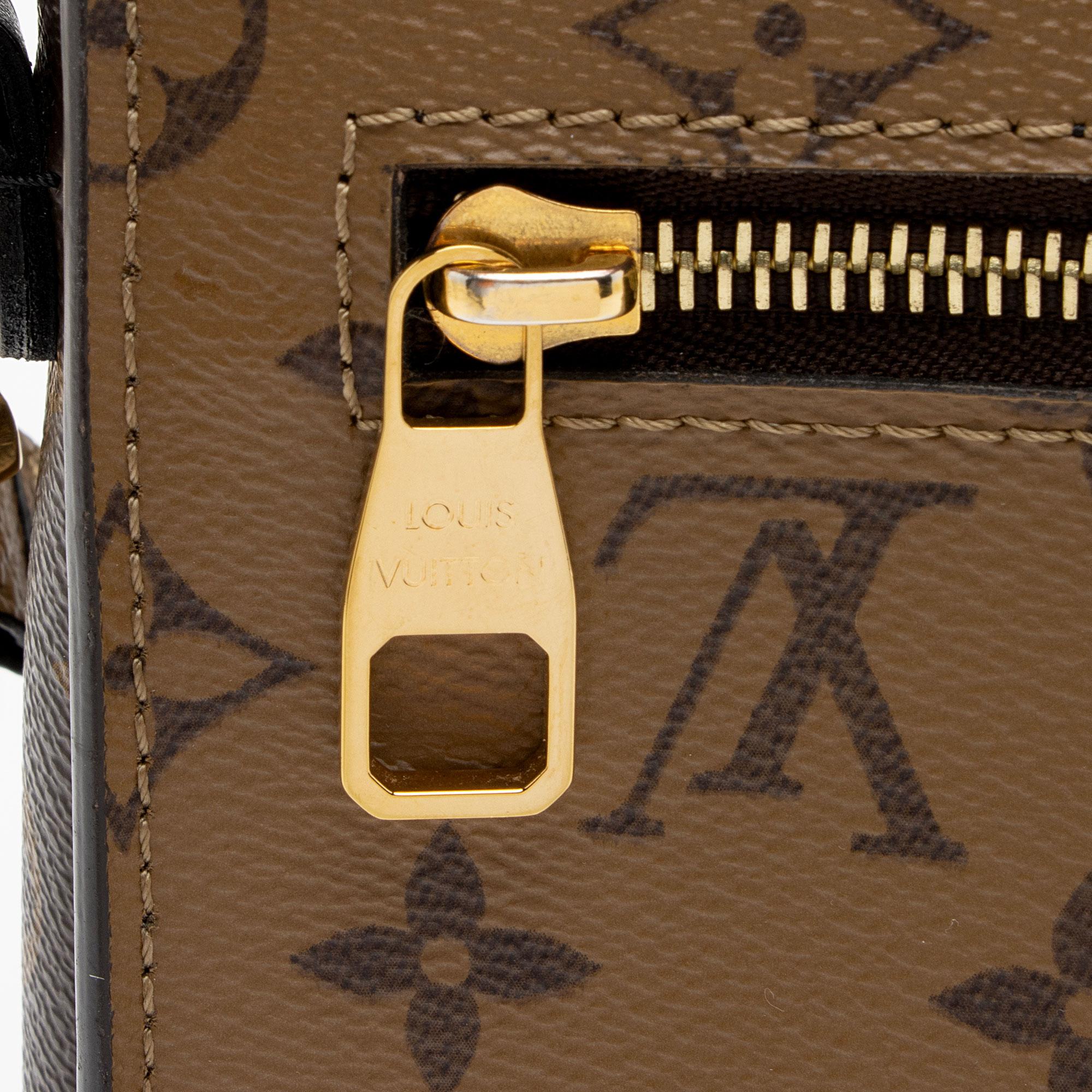 Louis Vuitton Reverse Monogram Pochette Metis Shoulder Bag (SHF-v7Wb70)