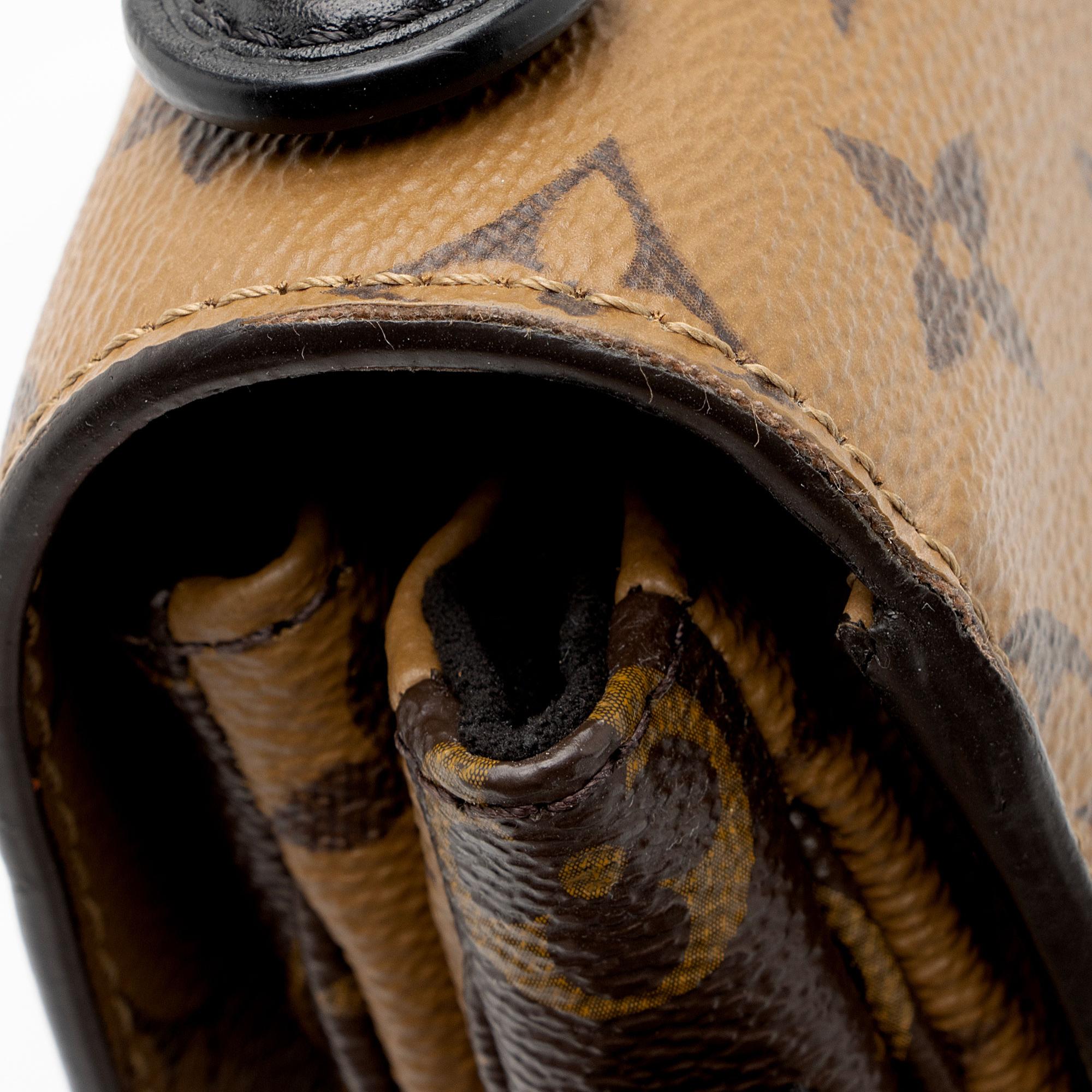 Louis Vuitton Reverse Monogram Pochette Metis Shoulder Bag (SHF-v7Wb70)