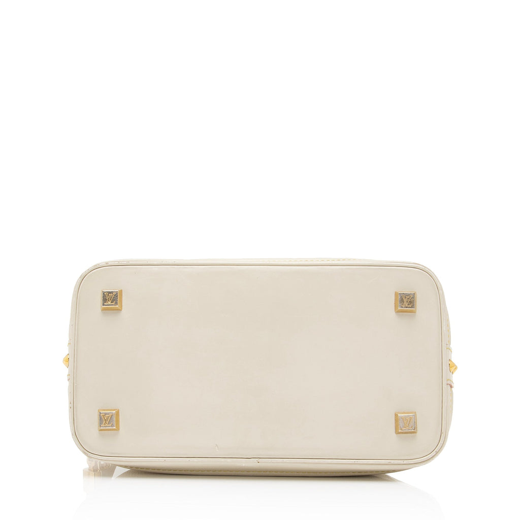 Louis Vuitton Suhali Leather Lockit PM Satchel (SHF-23755)