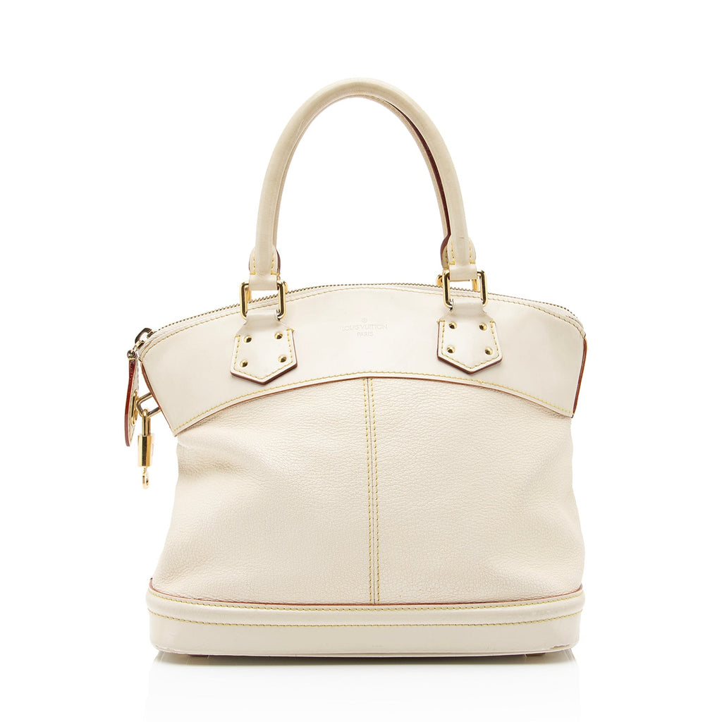 Louis Vuitton Suhali Leather Lockit PM Satchel (SHF-23755)