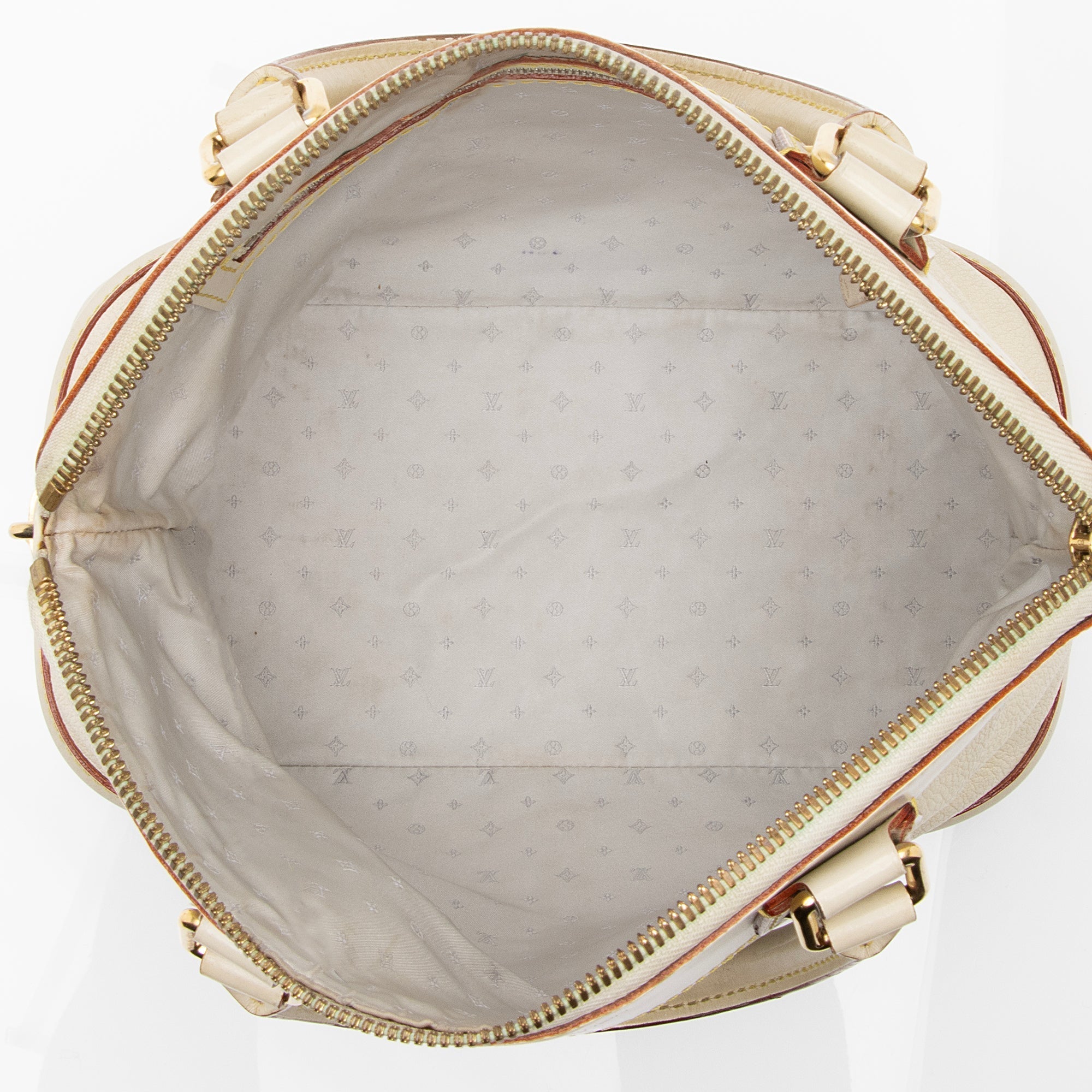 Louis Vuitton Suhali Leather Lockit PM Satchel (SHF-23755)