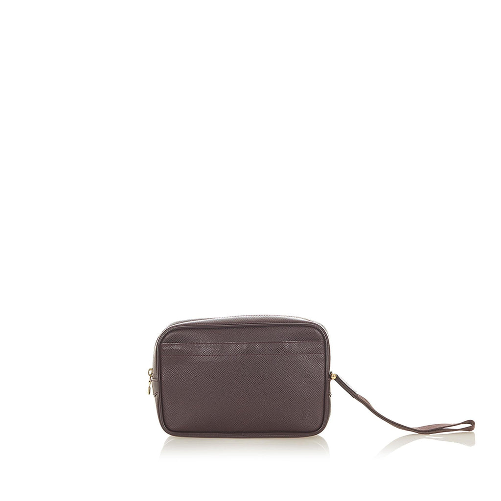 Louis Vuitton Taiga Kaluga Clutch Bag (SHG-sVihe4)