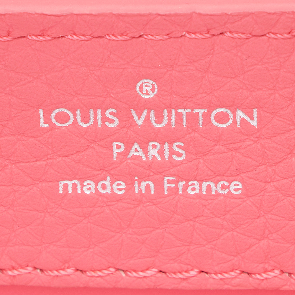 Louis Vuitton Taurillon Capunies Mini Satchel (SHF-21538)