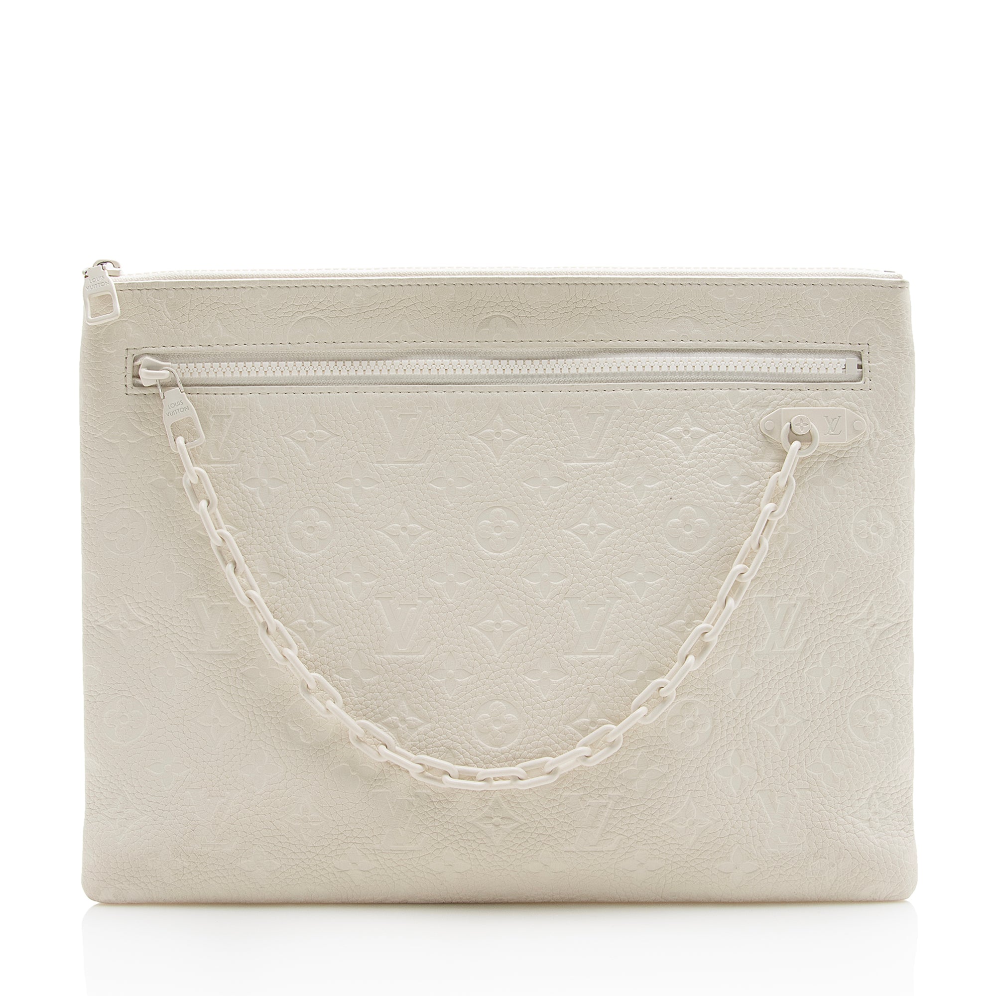 Louis Vuitton Taurillon Monogram Solar Ray A4 Pouch (SHF-22981)