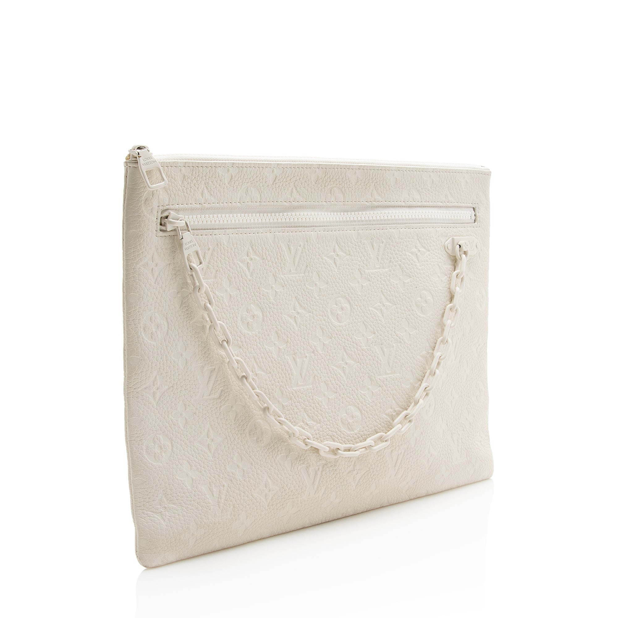 Louis Vuitton Taurillon Monogram Solar Ray A4 Pouch (SHF-22981)