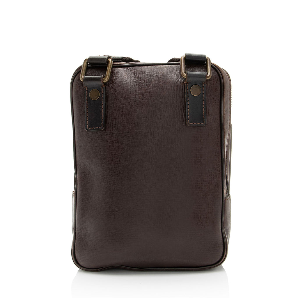 Louis Vuitton Utah Leather Iroquois Small Messenger Bag (SHF-da66x9)