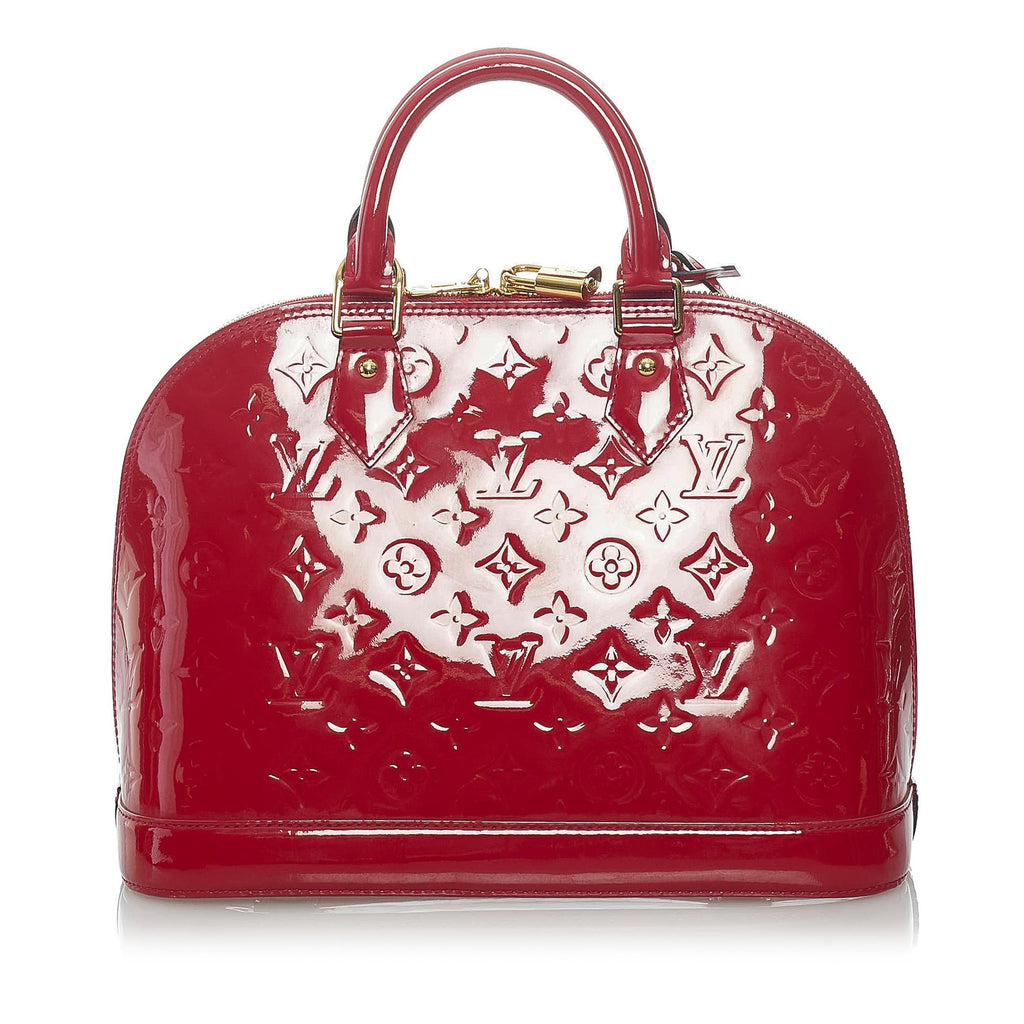 Louis Vuitton Vernis Alma PM (SHG-33441)