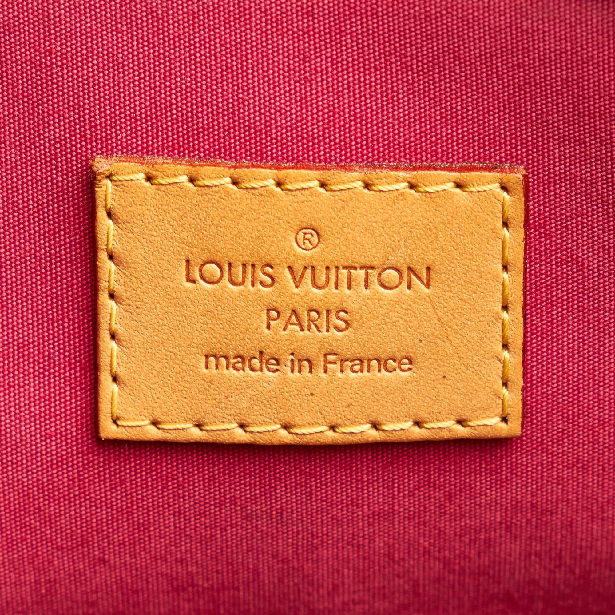 Louis Vuitton Vernis Alma PM (SHG-33441)