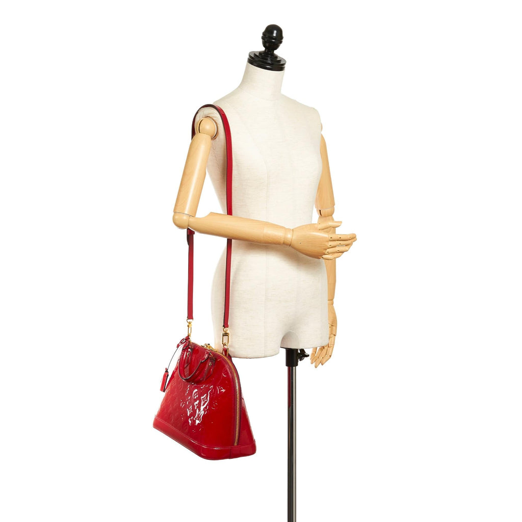 Louis Vuitton Vernis Alma PM (SHG-33441)