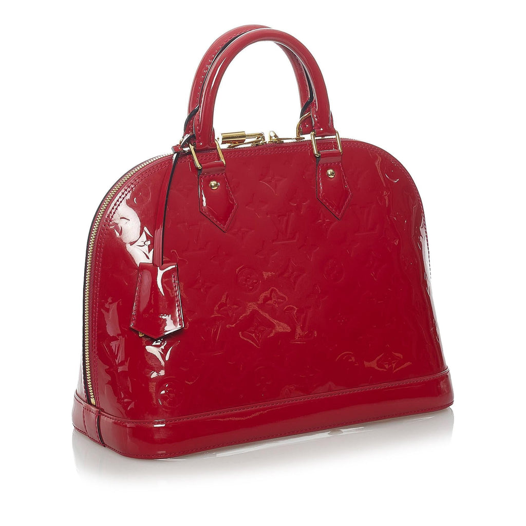 Louis Vuitton Vernis Alma PM (SHG-33441)