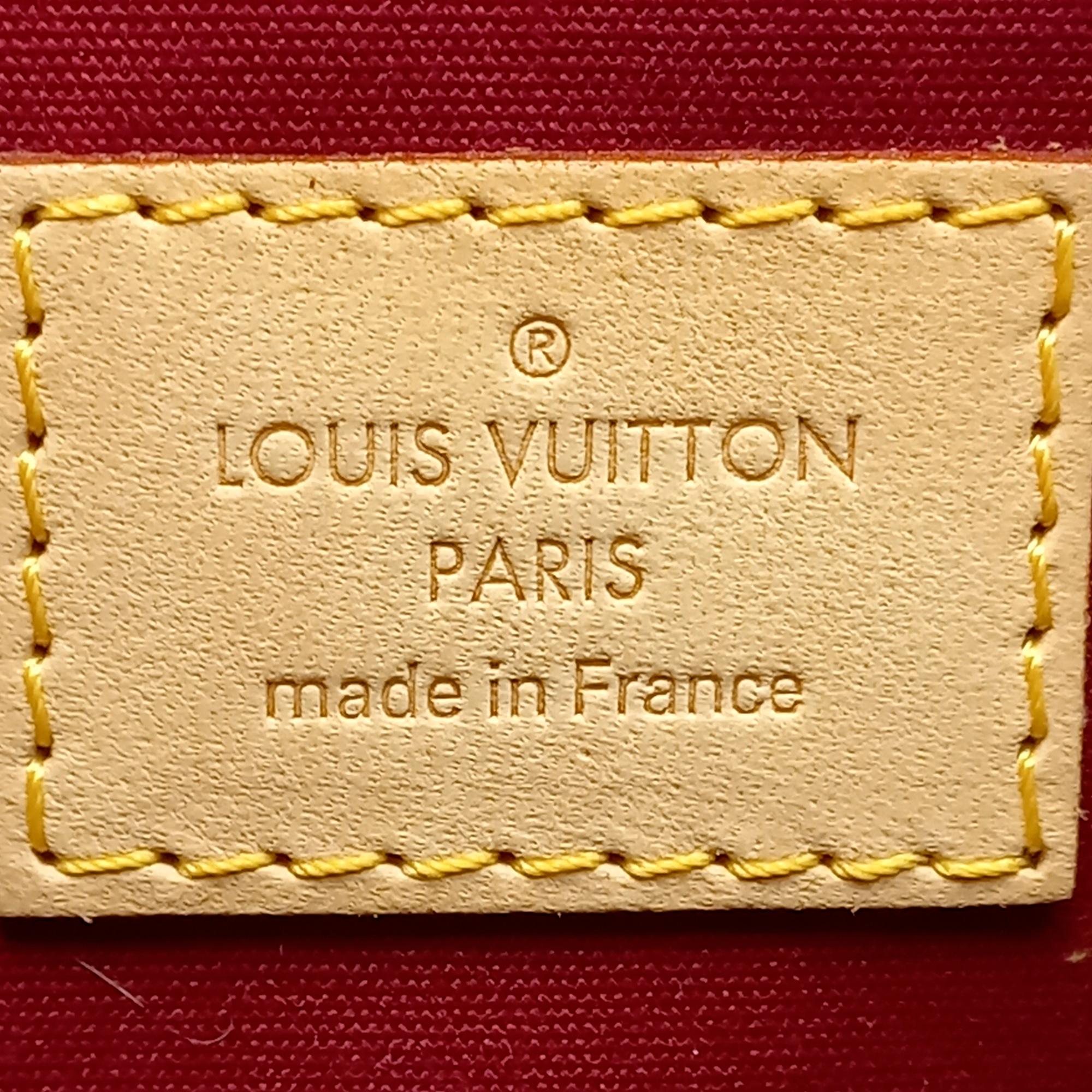 Louis Vuitton Vernis Bellevue PM (SHG-36258)