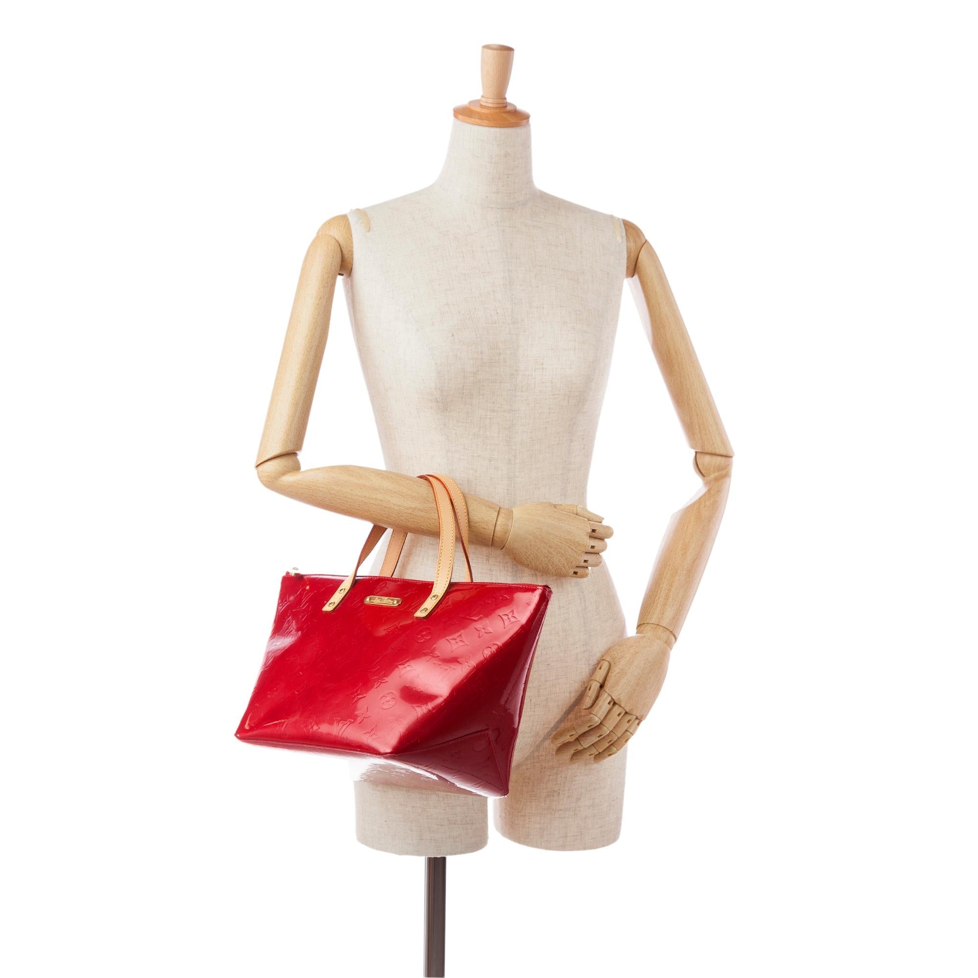Louis Vuitton Vernis Bellevue PM (SHG-36258)