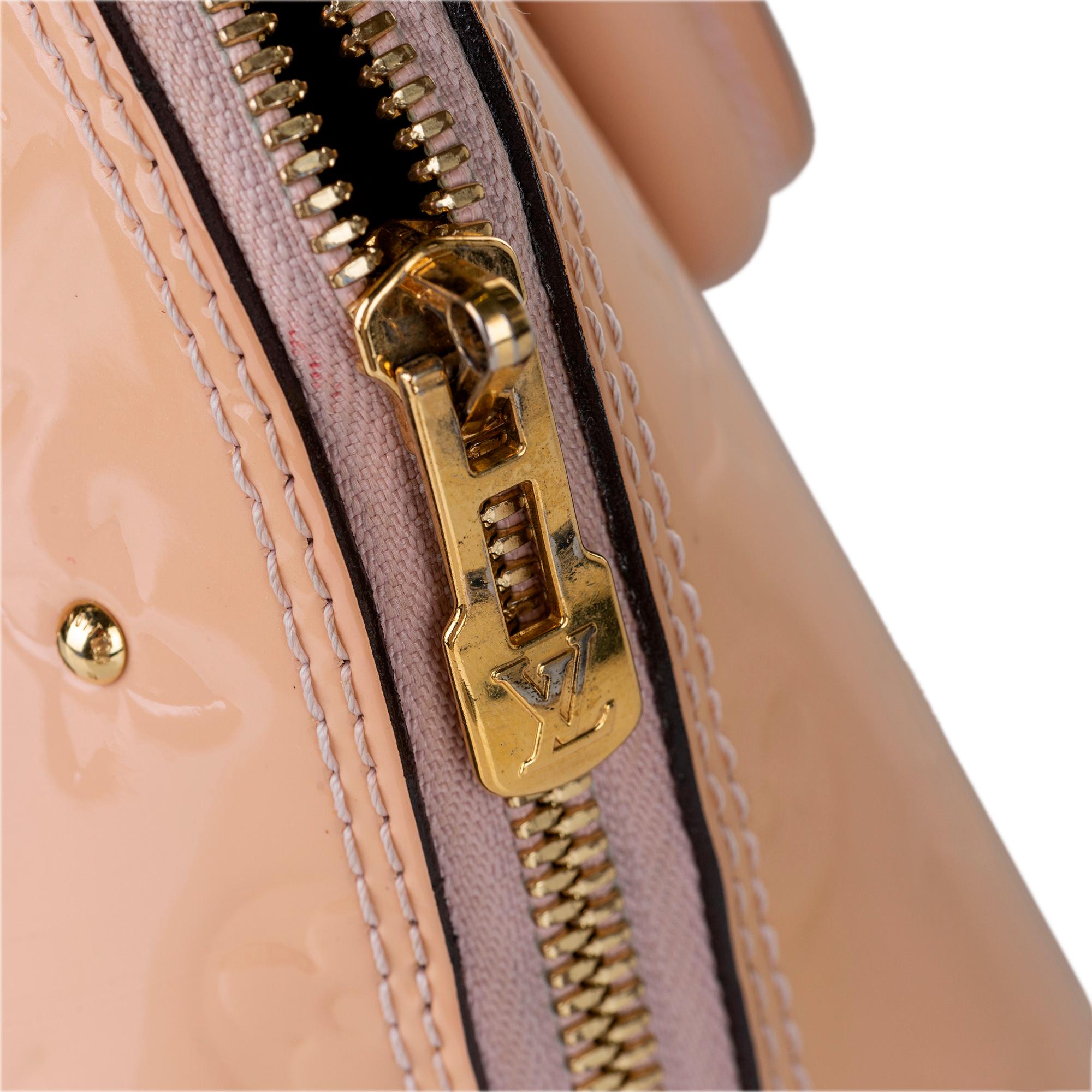 Louis Vuitton Vernis Flower Alma BB (SHG-32578)