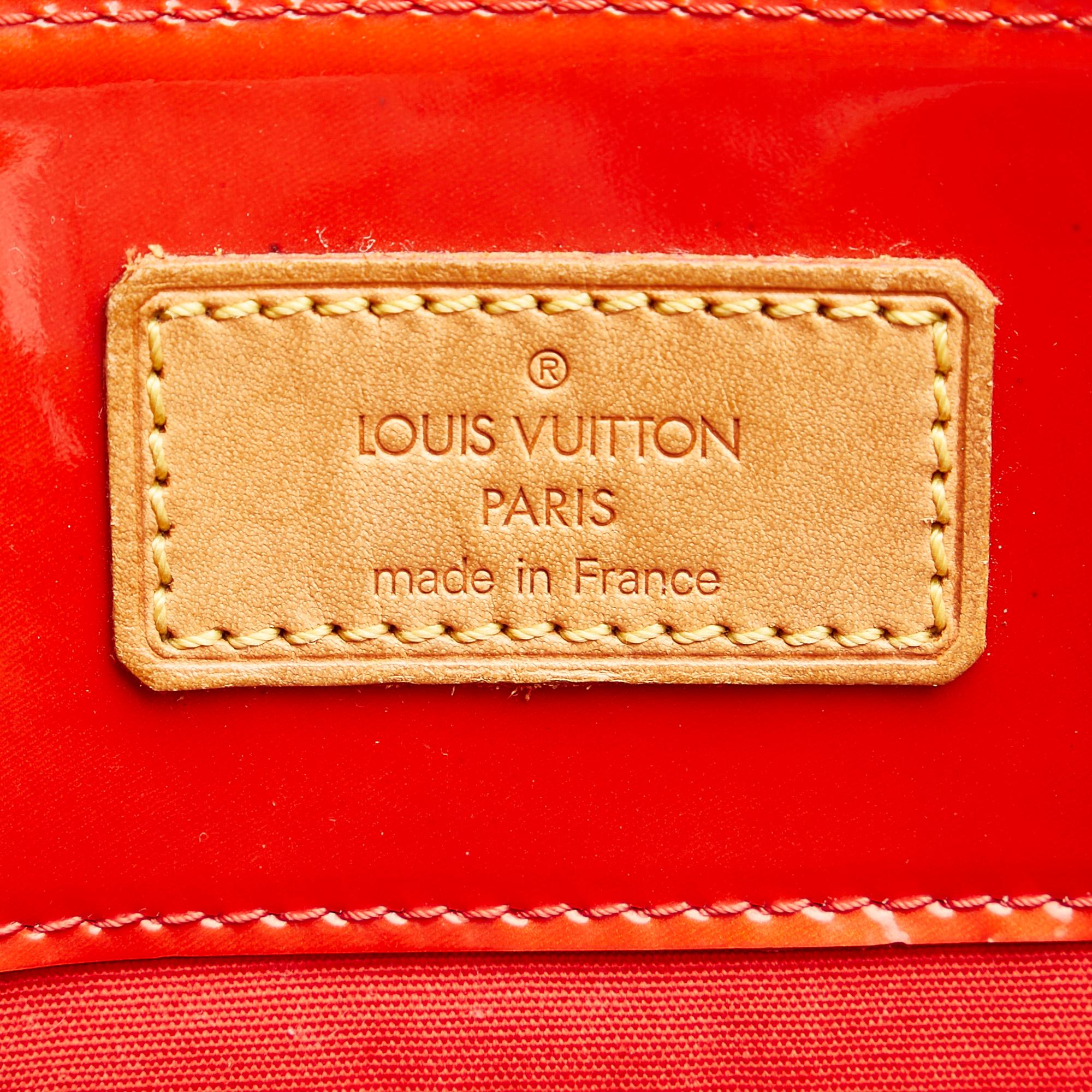 Louis Vuitton Vernis Reade MM (SHG-33337)