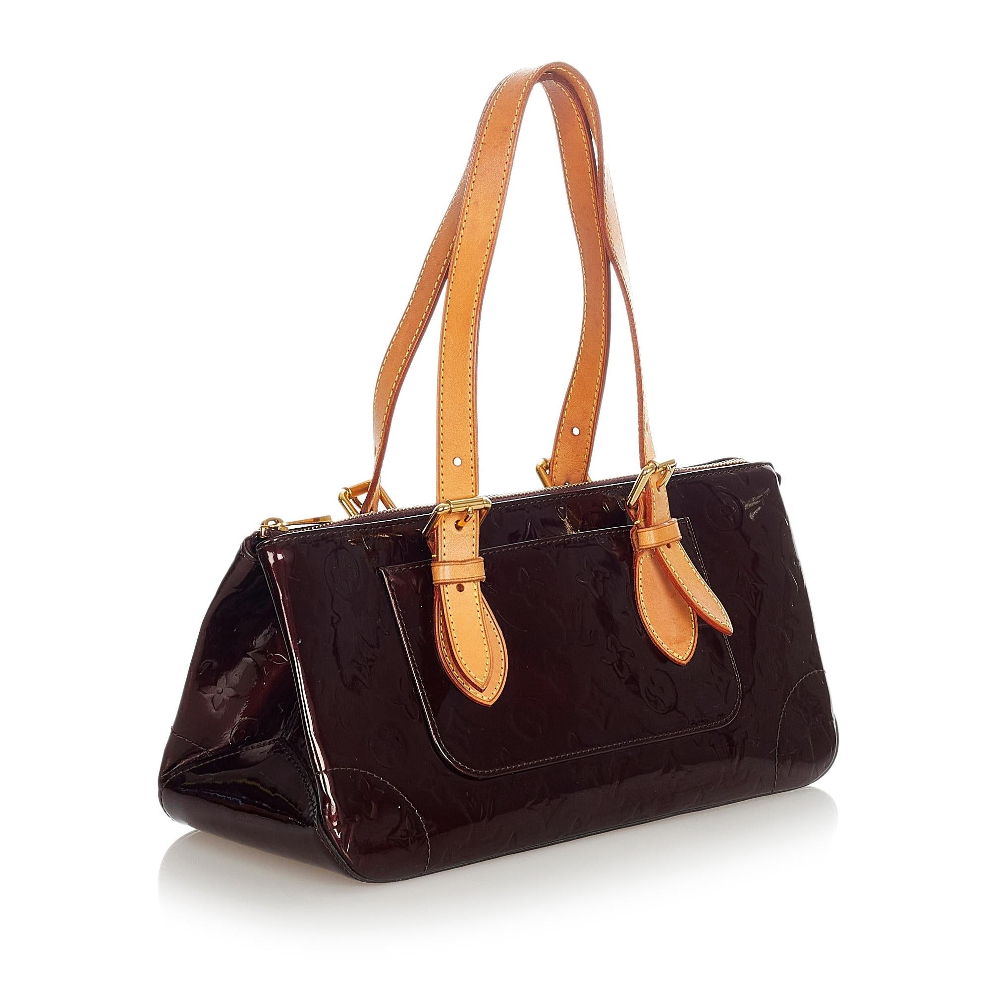 Louis Vuitton Vernis Rosewood (SHG-23106)