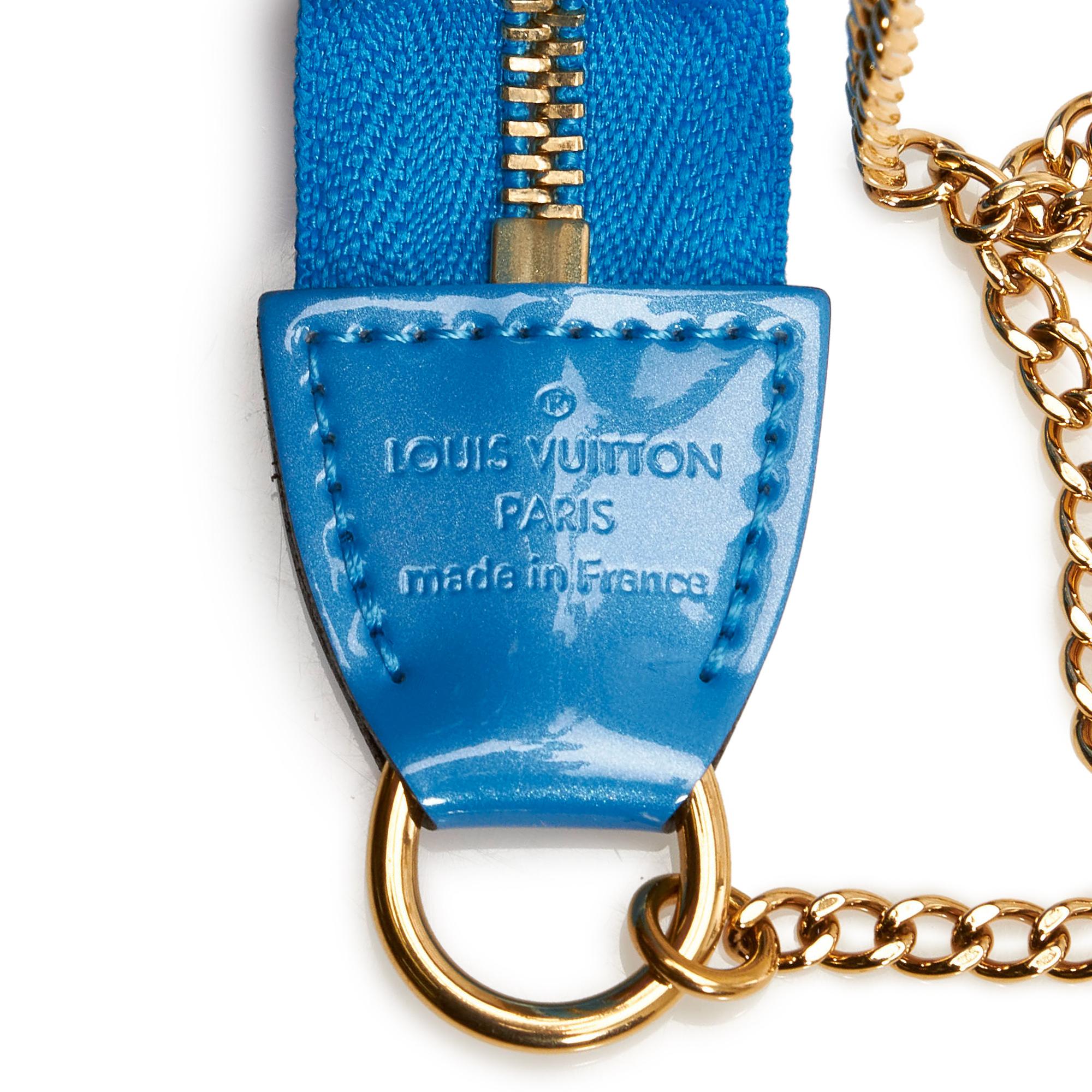 Louis Vuitton Vernis Valentine Mini Pochette Accessories (SHG-34972)