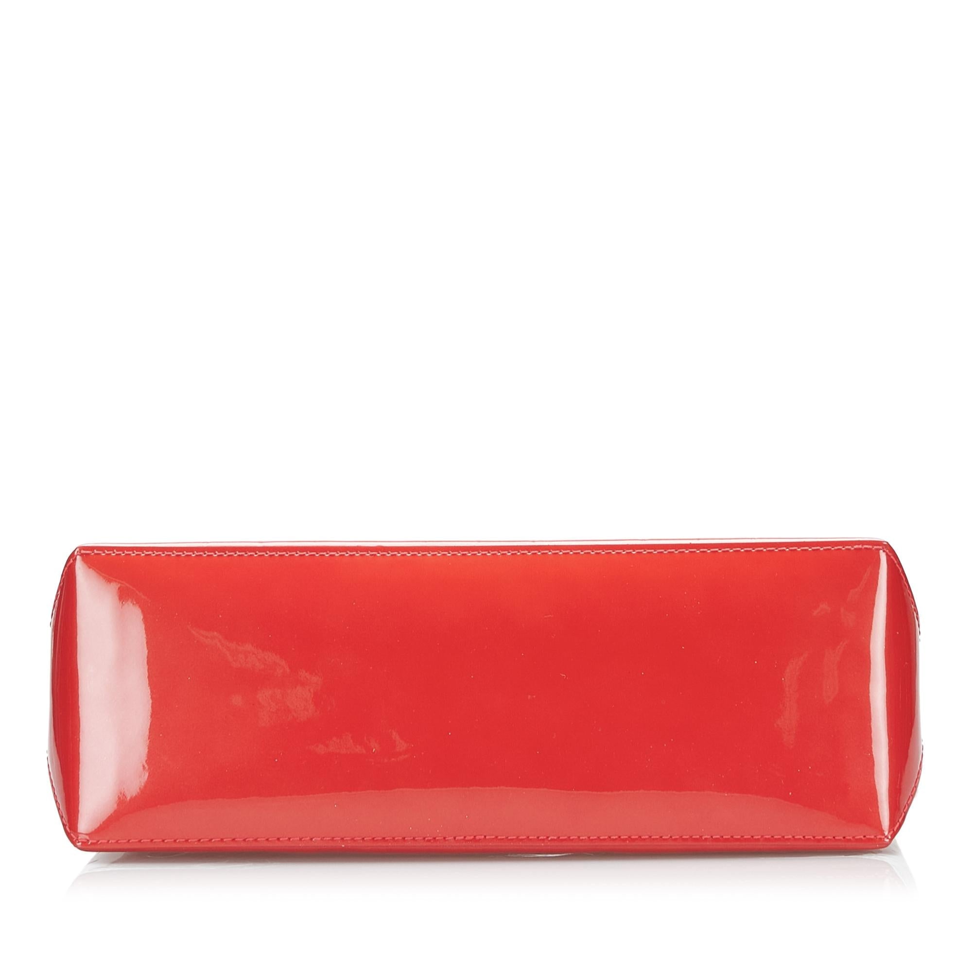 Louis Vuitton Vernis Wilshire PM (SHG-37255)