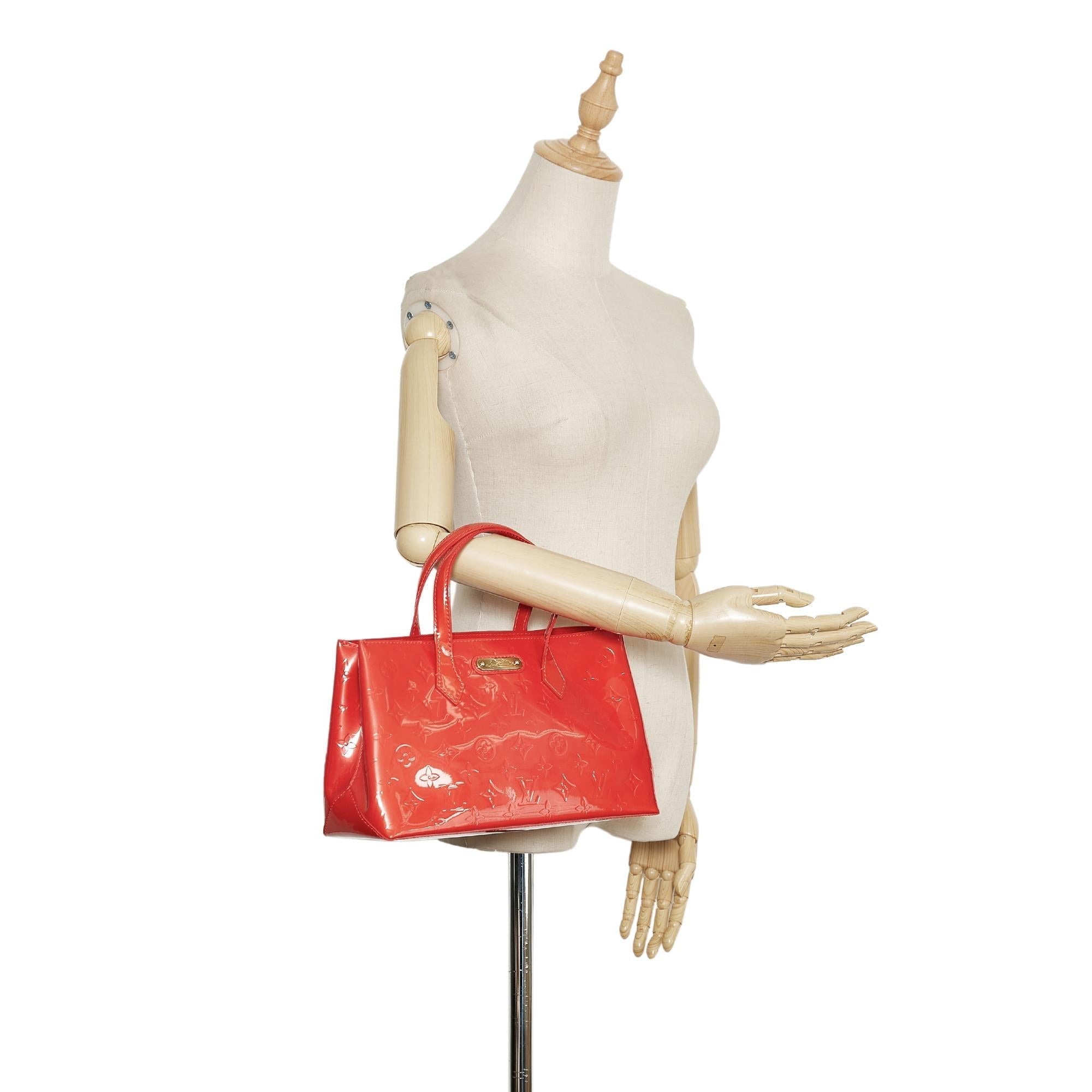 Louis Vuitton Vernis Wilshire PM (SHG-37255)