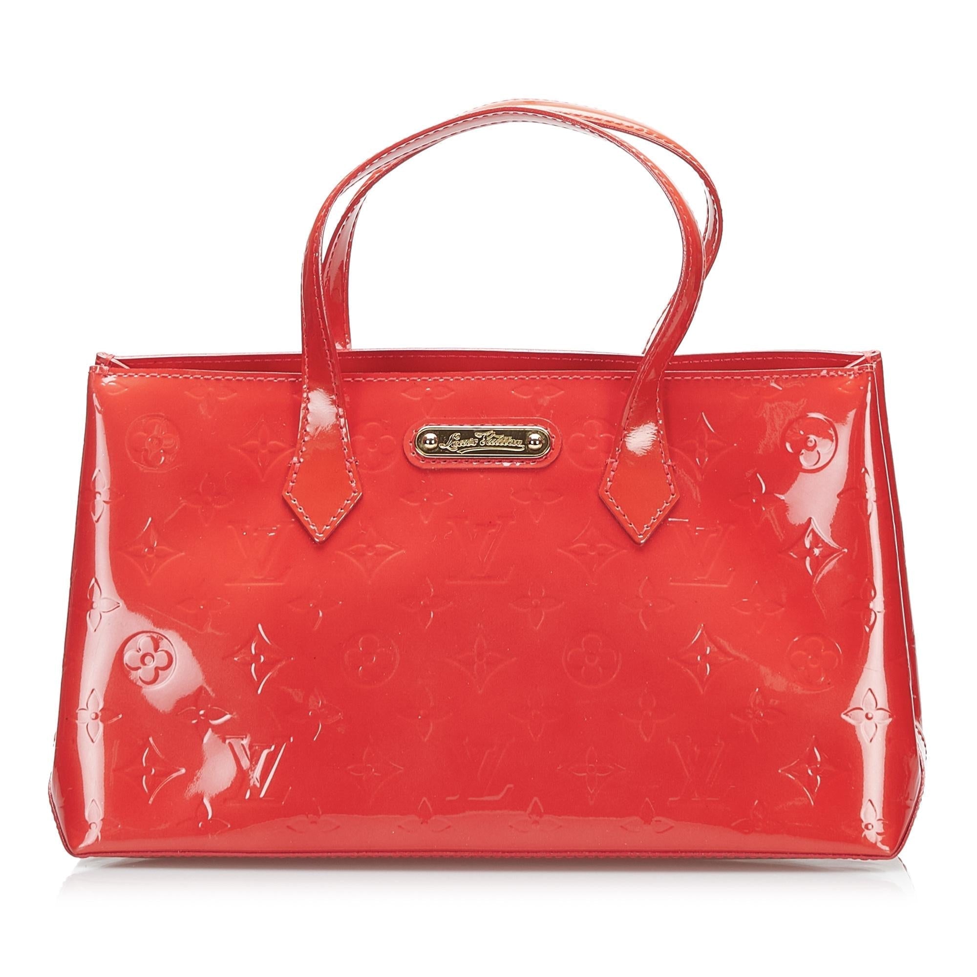 Louis Vuitton Vernis Wilshire PM (SHG-37255)