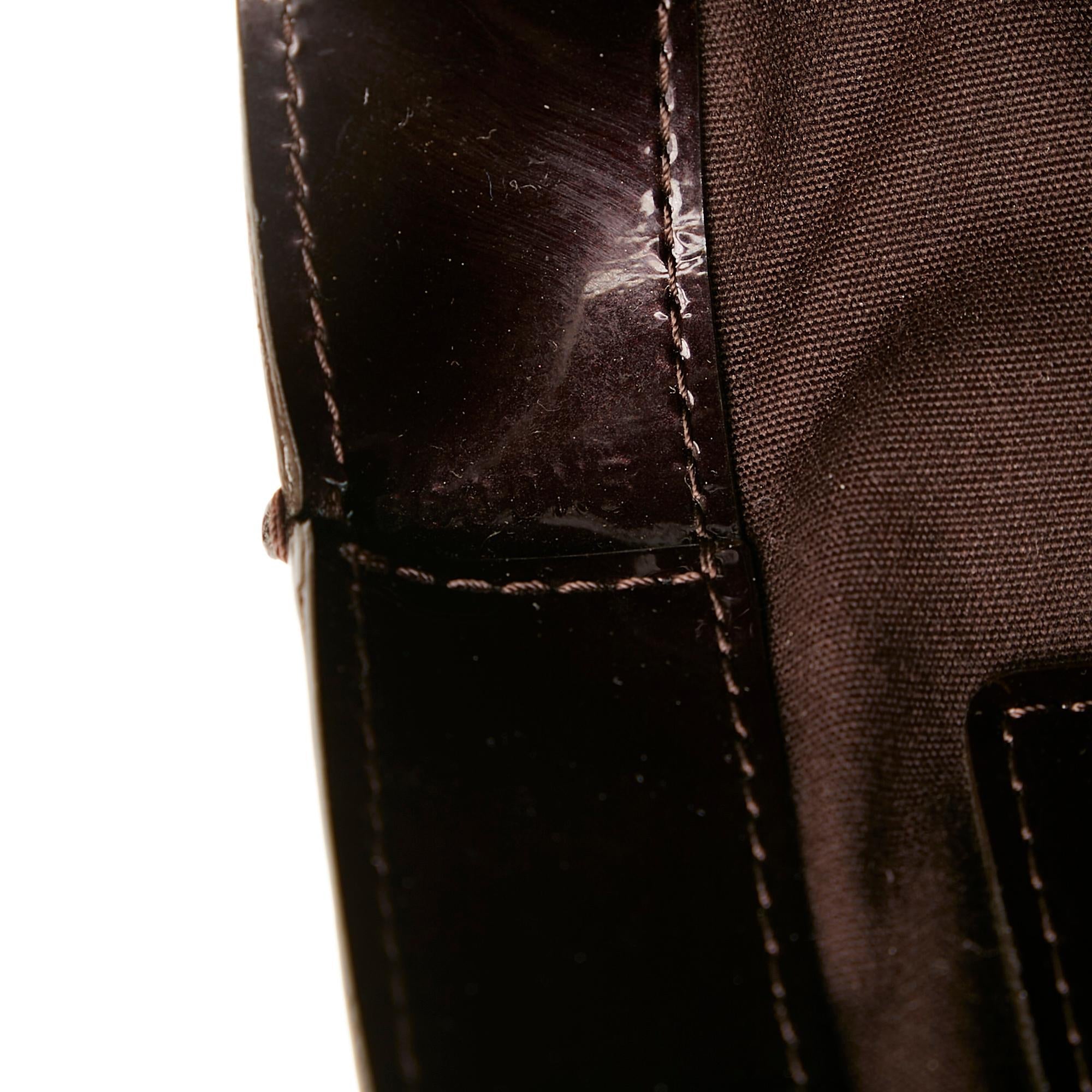 Louis Vuitton Vernis Wilshire PM (SHG-PyljTL)