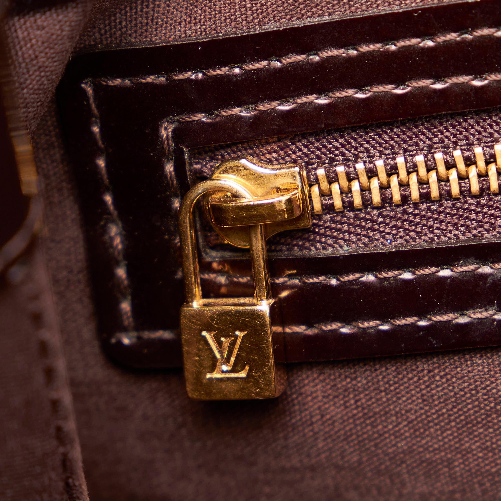 Louis Vuitton Vernis Wilshire PM (SHG-8BkLAD)