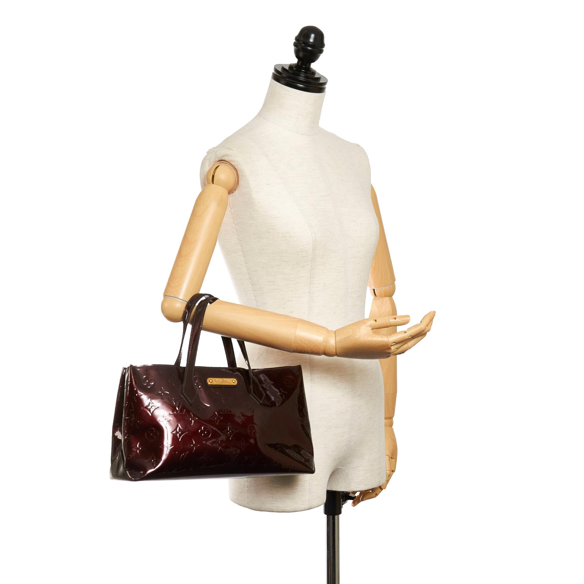 Louis Vuitton Vernis Wilshire PM (SHG-8BkLAD)