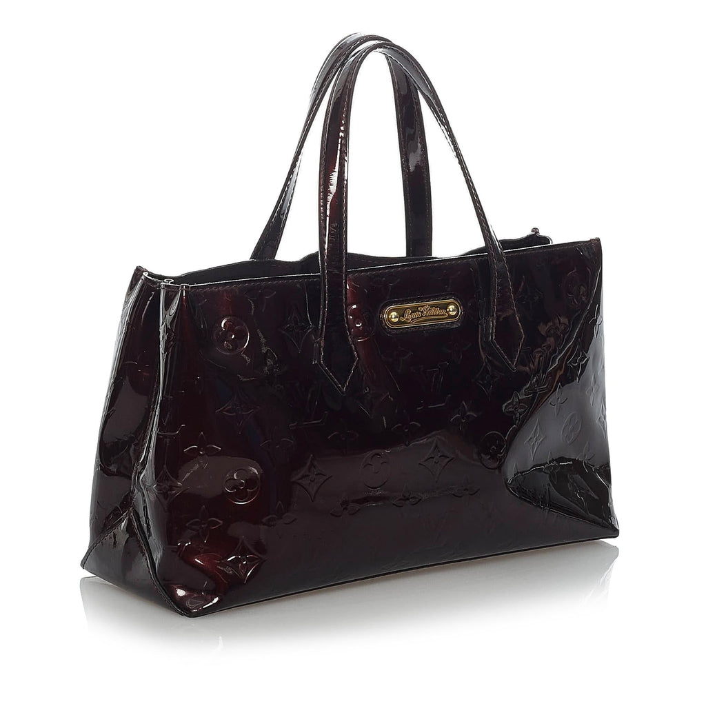 Louis Vuitton Vernis Wilshire PM (SHG-8BkLAD)