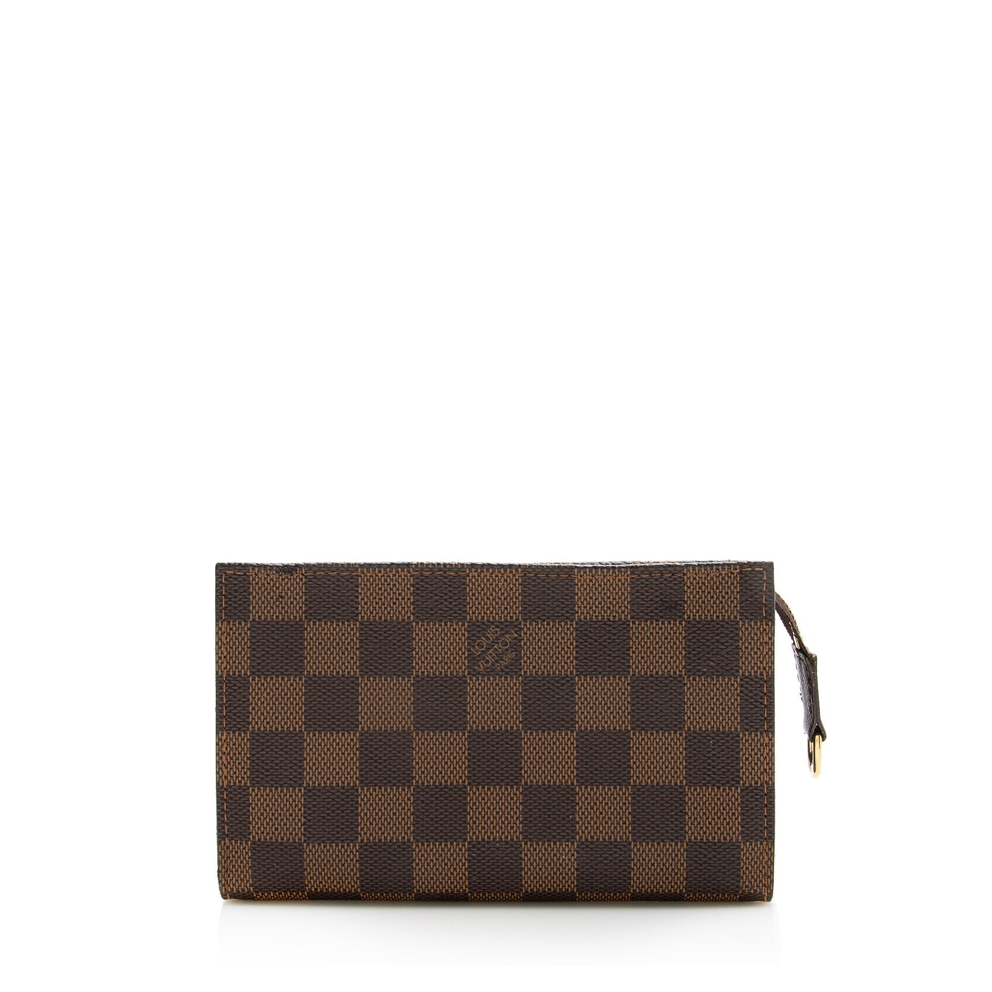 Louis Vuitton Vintage Damier Ebene Marais Bucket Pouch (SHF-22818)