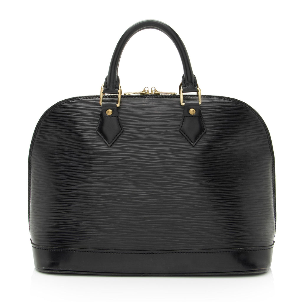 Louis Vuitton Vintage Epi Leather Alma PM Satchel (SHF-d8E4zg)