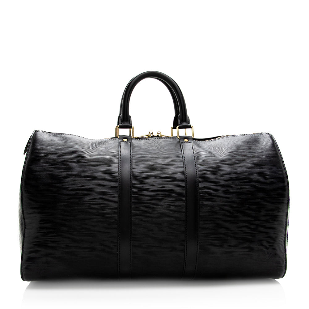 Louis Vuitton Vintage Epi Leather Keepall 45 Duffel Bag (SHF-18920)