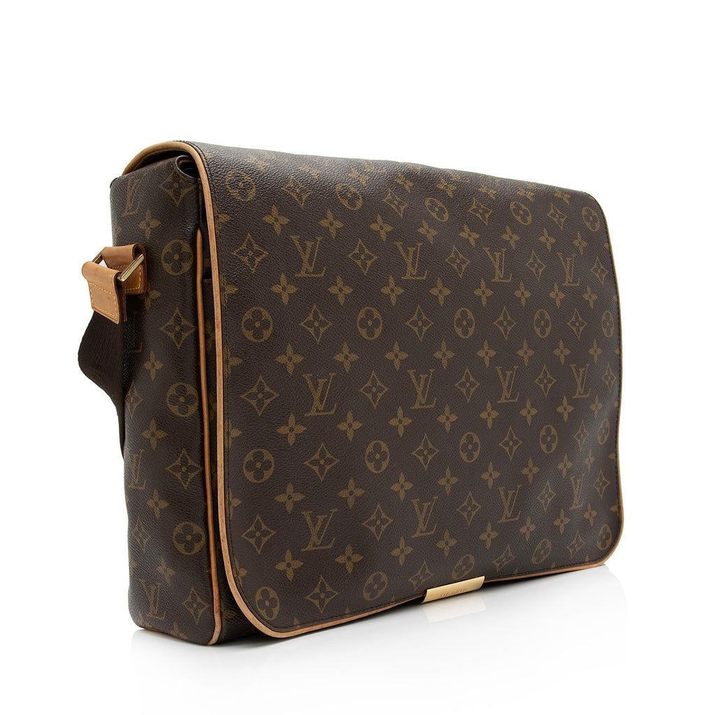 Louis Vuitton Vintage Monogram Canvas Abbesses Messenger Bag (SHF-hrSvMV)