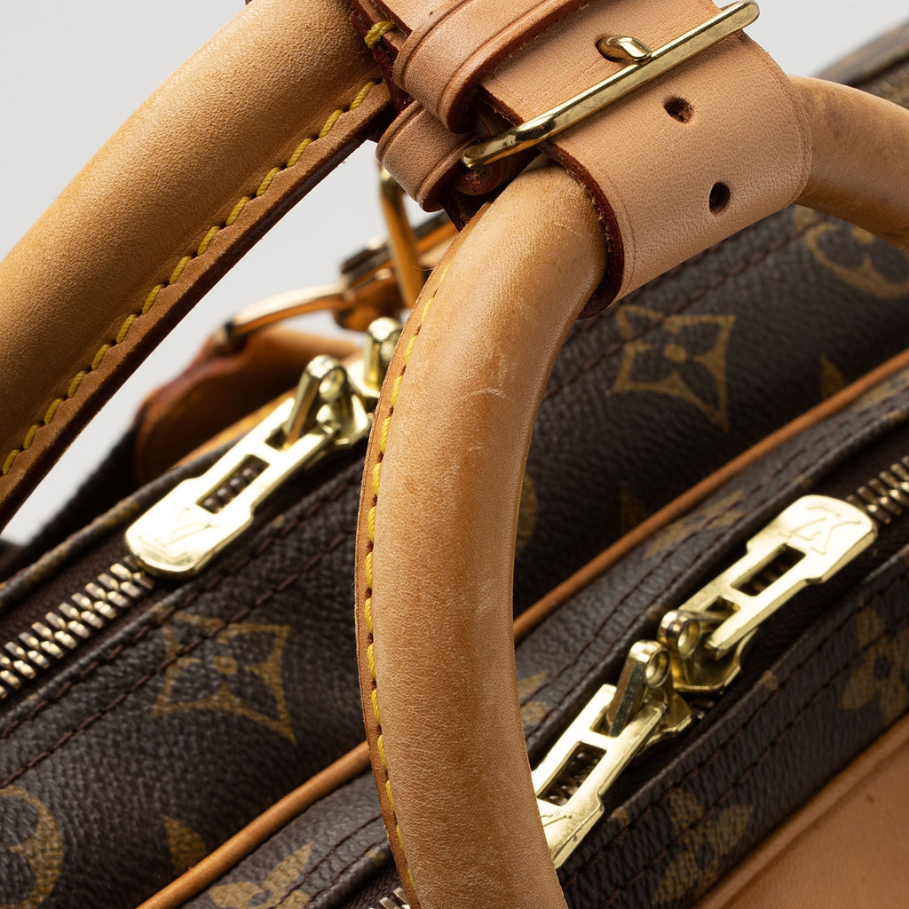 Louis Vuitton Vintage Monogram Canvas Alize 24 Heures Weekender