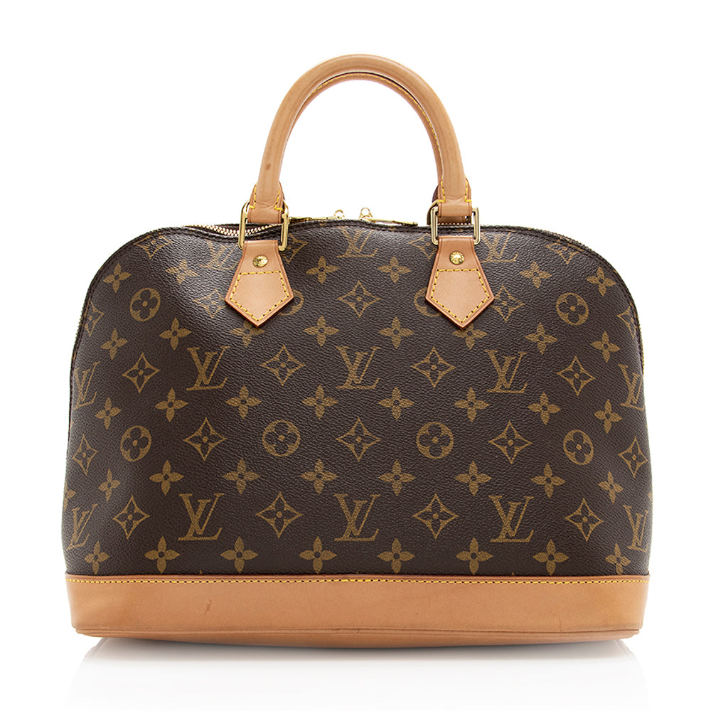 Louis Vuitton Vintage Monogram Canvas Alma PM Satchel (SHF-19028)