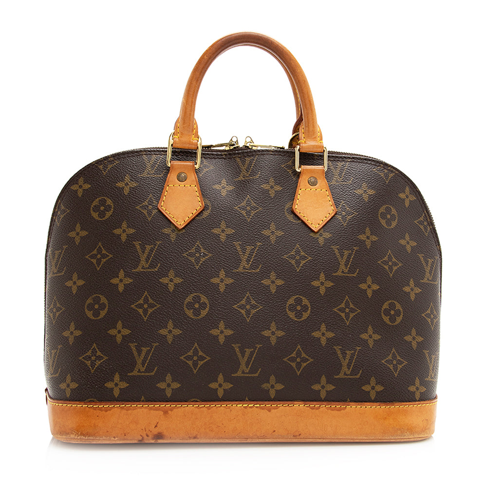 Louis Vuitton Vintage Monogram Canvas Alma PM Satchel - FINAL SALE (SHF-20140)