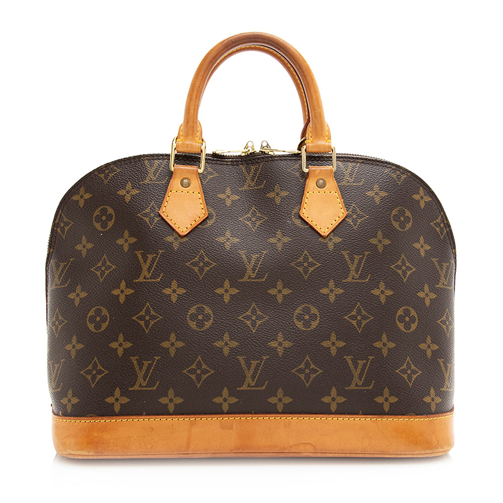 Louis Vuitton Vintage Monogram Canvas Alma PM Satchel - FINAL SALE (SHF-20140)